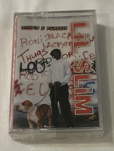 Lil Slim Thug’n & Pluggin - SEALED OG 1st Ed Cassette - No Barcode Cracked Case - Picture 1 of 3