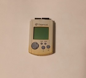 Official Sega Dreamcast VMU Visual Memory Unit White