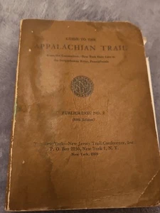 Vintage: Guide To The Appalachian Trail 5th Edition 1964, 7 Fold Out Maps - Picture 1 of 7