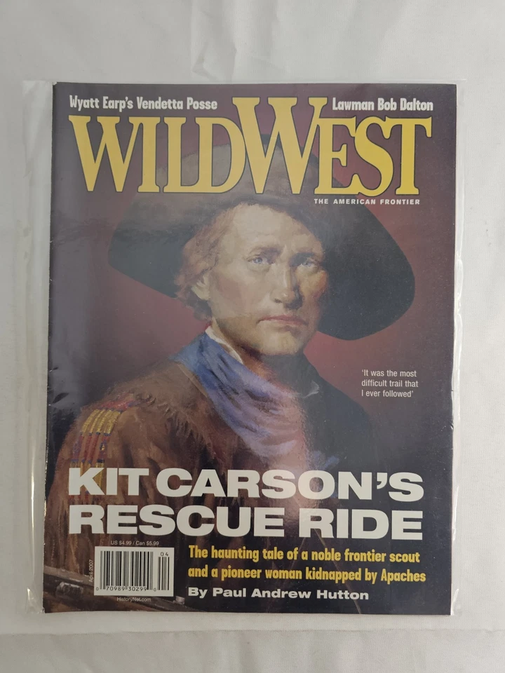 Wild West Magazine April 2007 sleeved Nm - Image 1 of 1
