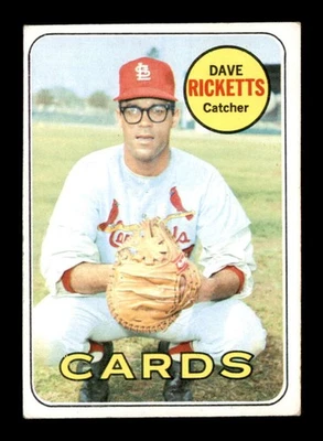1969 Topps #232 Dave Ricketts   VG/VGEX X3574124 - Image 1 of 3