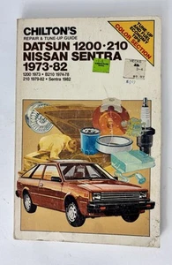 Chiltons Repair Manual Datsun 1200 210 Nissan Sentra 1973-82 - Picture 1 of 2