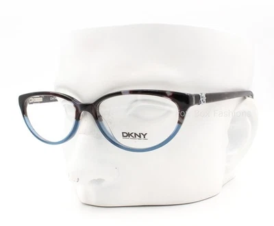 DKNY DY4633 3555 Eyeglasses Glasses Crystal Brown Havana & Blue Ombre 51-15-140 - Image 1 of 4