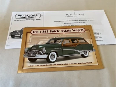 Folleto de vagón Buick Estate 1953 Danbury como nuevo papeleo solo fundido a presión 1:24 Foto 1 de 4