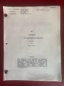 Filmskript "HERREN" von Harry Stein Universal City Studios 1988 - Bild 1 von 7