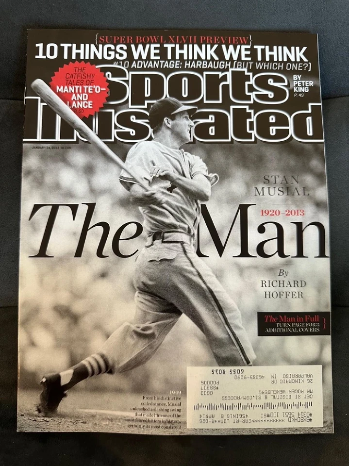 Stan Musial Sports Illustrated, 28 de enero de 2013 Foto 1 de 1
