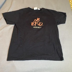 Vintage Gramicci Shirt Herren Gr. S schwarz Surf Skate 90s Logo Big Running Man USA - Bild 1 von 11