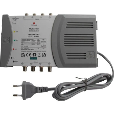 Sat Multischalter Multiswitch PROFI Triax TMS/CKR 5x8 S Zuverlässigkeit - Bild 1 von 4