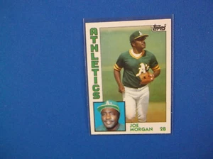 Béisbol Topps Traded 1984 # 82 T Joe Morgan casi nuevo + # 1 - Imagen 1 de 2