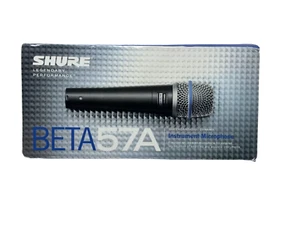 Shure BETA 57A Super-Cardioid Handheld Dynamic Instrument Microphone Open Box - Picture 1 of 3