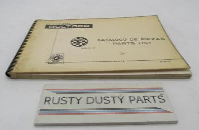 Libro catálogo lista piezas Sherpa T 91-92 1974 Bultaco Original Factory 92,32-117 Foto 1 de 4