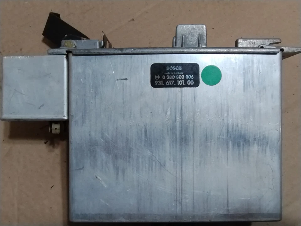 Porsche 911 924 Turbo 1980 ECU 93161710100 unidad de control del motor BOSCH 0280800006  Foto 1 de 1