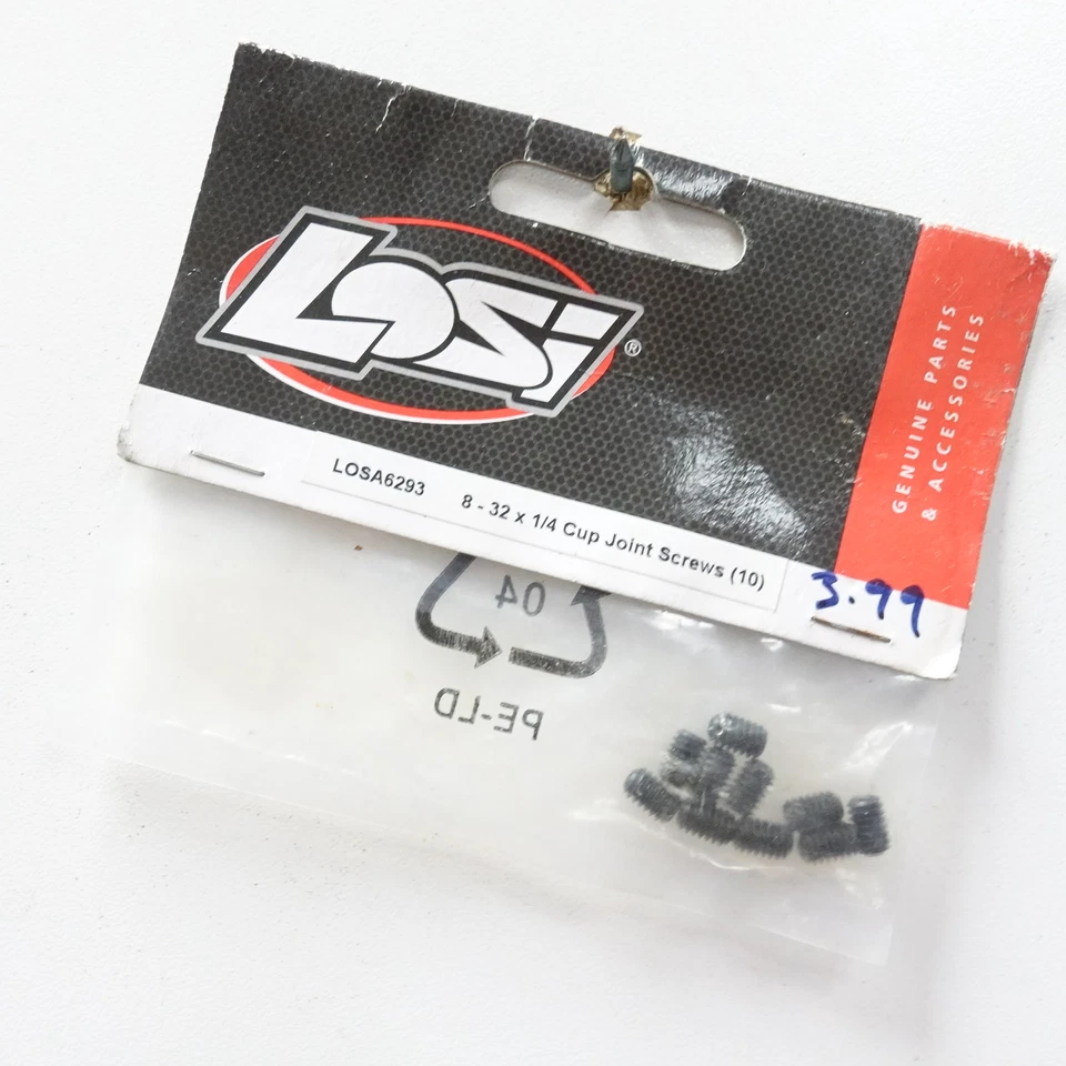 8-32 x 1/4 Cup Joint Screws (10) Losi Racing LOSA6293 - Image 1 of 1