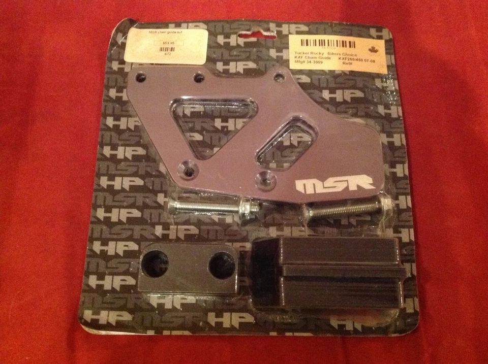 Guía de cadena MSR KXF KX 450 250 kxf450 tucker rocky kxf250 34-3009 Foto 1 de 3