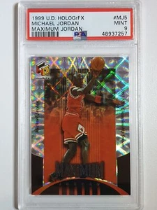 1999 Upper Deck Michael Jordan #MJ5 HOLOGrFX Maximum MJ - PSA 9 - Picture 1 of 2