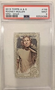 2019 Topps Allen & Ginter's Mini Gold Border Rodney Mullen #159 Rookie POP 1
