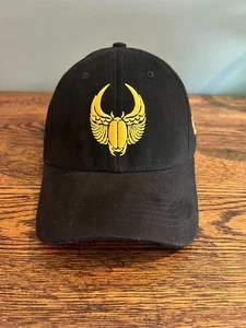 Raro Cappello Guardiani Vol 2 Cast & Crew Regalo Logo GoldBug Regolabile Nero Cotone - Foto 1 di 4