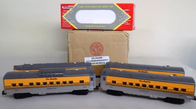 Williams Trains Rio Grande O-27 Streamliner 4 Car Passenger Set Stock #STRO2716 - Image 1 of 4