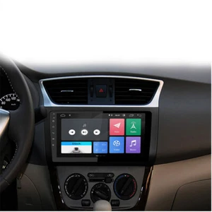 For 2013-18 Nissan Sentra 10.1 Inch Android 9.1 Car Radio GPS Head Unit Wifi FM - Foto 1 di 24