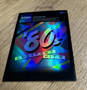 2007 Vintage Apple iTUNES - 80er GREATEST HITS - GESCHENKKARTE (kein Wert) #5 - Bild 1 von 4