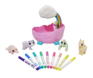 Crayola Scribble Scrubbie Peculiar Pets Rainbow Tub Set, Kid Pet Care Set - Picture 1 of 5