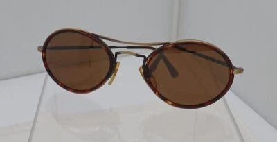 Georgio Armani Italy Tortoise Sunglasses 626 818 Pristine - Image 1 of 4