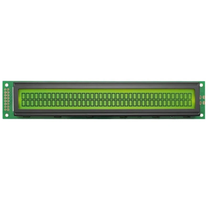 STN Positive LCD Display Module 40x2 Zeichen Grün-Gelb LCD 3-5V Alphanumerisch - Bild 1 von 3