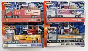 Matchbox Convoys 2005-2006 Tractor Cab & Ford Aeromax Lot Of 4 - Picture 1 of 2