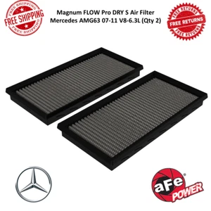 aFe 31-10195 Magnum FLOW Pro DRY S Gray Pair Air Filter For 07-11 Mercedes AMG63 - Bild 1 von 12