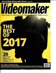 Videomaker Magazin Januar 2018 Best of 2017 Wie man mit einer Drohne Geld verdient NEU - Bild 1 von 2