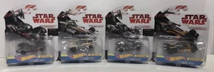(4) Hot Wheels Star Wars Carships X-Wing Fighters & Tie Fighters (2016) - Bild 1 von 7
