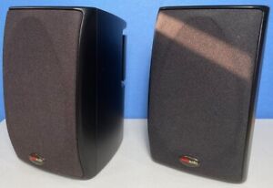 2 Polk Audio RM6751 Satellite Surround Sound Speakers 100 watts speaker WORKING