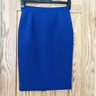 Kettlewell Ponte Pencil Skirt Size MediumStar Blue Straight Sp Su Wi