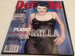 Details Magazine October 1999 MINT Milla Jovovich Rosario Dawson  - Bild 1 von 1