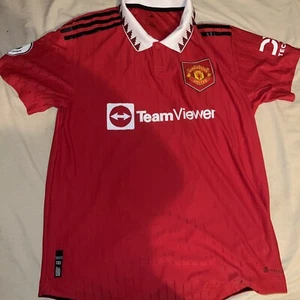 Manchester United FC Cristiano Ronaldo #7 Red Team Viewer Jersey Large NWOT - Picture 1 of 4