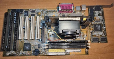 ACORP 6BX/VIA/ZX81 ver:1.6   Pentium III 600MHz + 64MB Ram  +  S3 Trio3D - Image 1 of 4