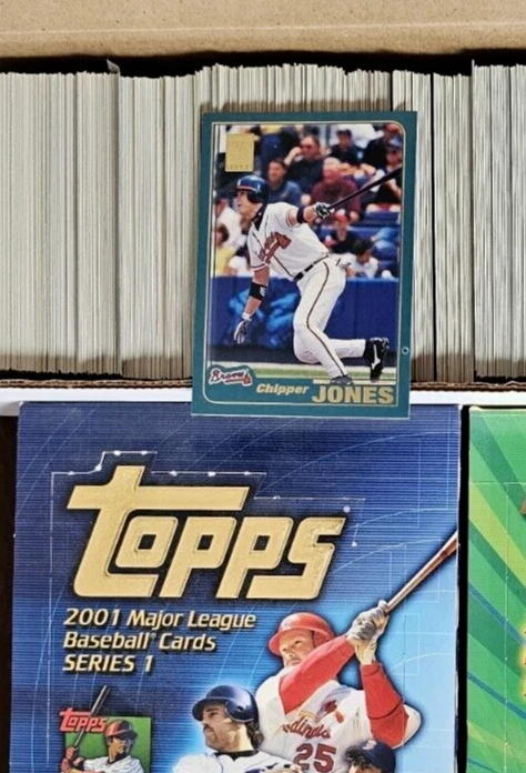 2001 Topps series 1 - your choice of baseball card - Image 1 of 1