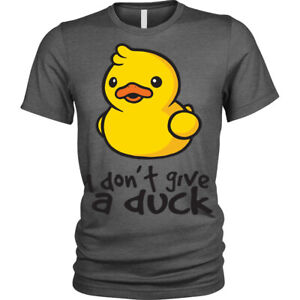 I don't give a duck T-Shirt rude Funny joke novelty T-Shirt Unisex Mens