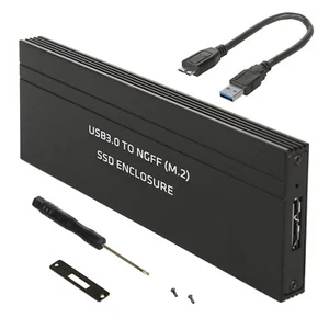 Alloggiamento per Hard disc Case esterno USB 3.0 M.2 SDD NGFF fino 5 Gbps - Imagen 1 de 6