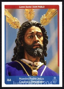 SAN PABLO #166 LUNES SANTO ESTAMPA HOLY CARDS SEMANA SANTA 2024 SEVILLA - Imagen 1 de 2