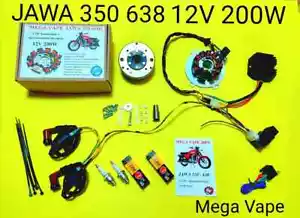 Sistema de encendido 200W con generador Jawa 350 12V Mod.638- - Imagen 1 de 6