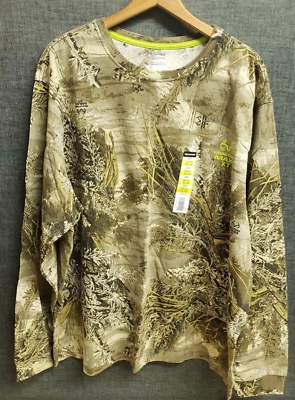 Realtree Max-1 Men's Camo Long Sleeve Shirt Size 2XL - Image 1 of 4