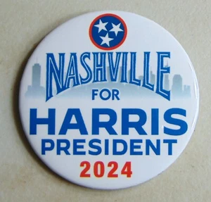 Kamala Harris 2024 Tennessee campaign pin button political - Picture 1 of 1
