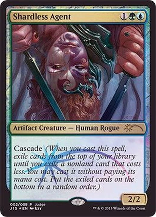 MTG FOIL Shardless Agent English [Judge Promos] - Image 1 of 1