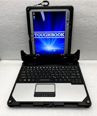 Touch-Panasonic Toughbook CF-33 i5 7th 2.60GHz 16GB | 1 TB SSD 4G LTE  Win 11 P - Image 1 of 4