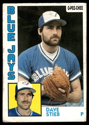 1984 O-Pee-Chee Dave Stieb Toronto Blue Jays #134 - Image 1 of 2