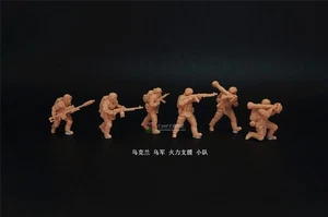 3D Printing 1/72 Ukrainian Army Fire Support Squad 6 Person Model Unpainted - Picture 1 of 3