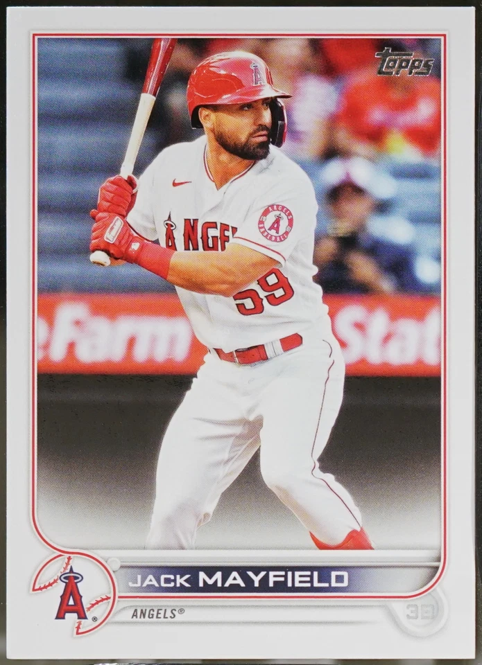 2022 Topps Baseball Jack Mayfield #614 NM - Image 1 of 1