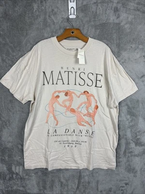 NWT Abercrombie & Fitch Men’s Sz 2XL Soft A&F Collection Henri Matisse Print - Image 1 of 4