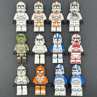 LEGO Star Wars Clone Trooper Minifigure Lot Kashyyyk, 212th, 501st, And More - Image 1 of 4